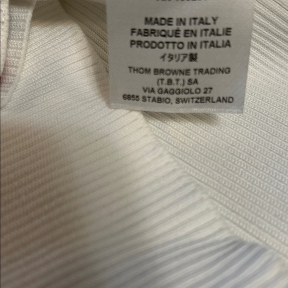 Thom Browne 4-Bar cotton polo - Picture 8 of 12